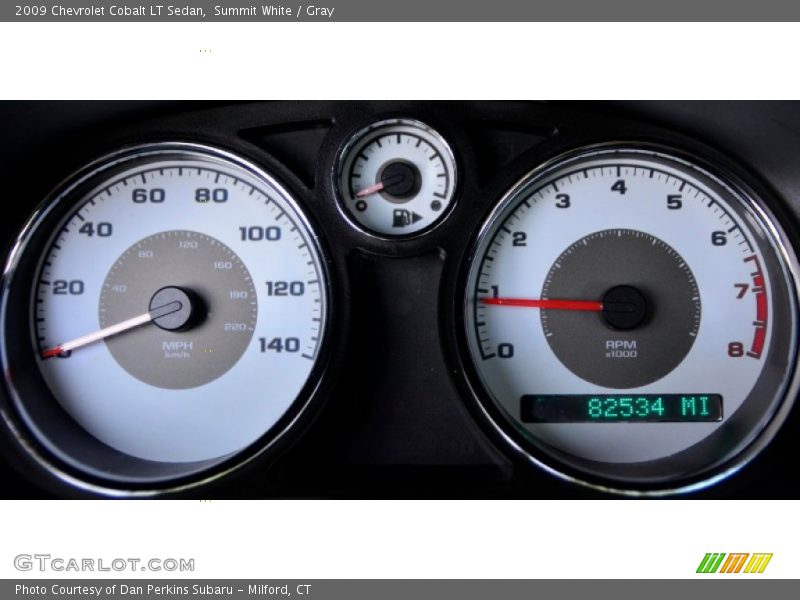 Summit White / Gray 2009 Chevrolet Cobalt LT Sedan