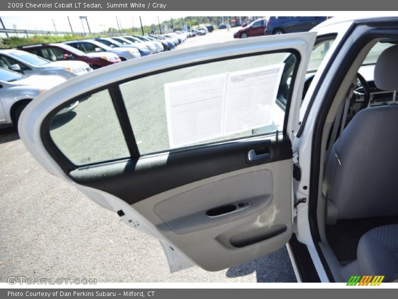 Summit White / Gray 2009 Chevrolet Cobalt LT Sedan