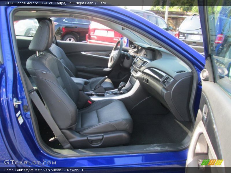 Still Night Pearl / Black 2014 Honda Accord EX-L V6 Coupe