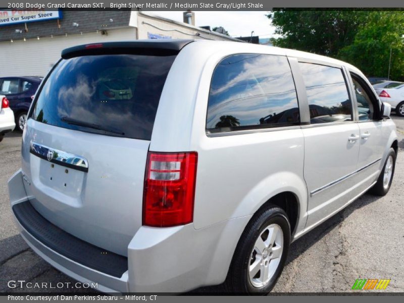 Bright Silver Metallic / Medium Slate Gray/Light Shale 2008 Dodge Grand Caravan SXT