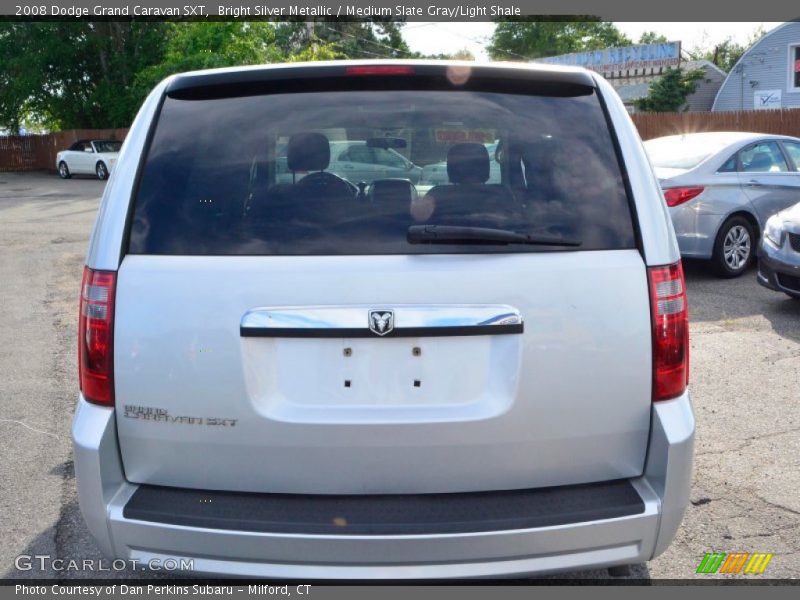 Bright Silver Metallic / Medium Slate Gray/Light Shale 2008 Dodge Grand Caravan SXT