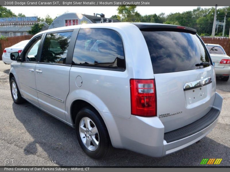 Bright Silver Metallic / Medium Slate Gray/Light Shale 2008 Dodge Grand Caravan SXT