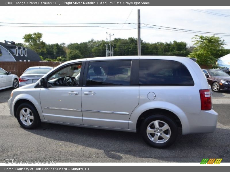 Bright Silver Metallic / Medium Slate Gray/Light Shale 2008 Dodge Grand Caravan SXT