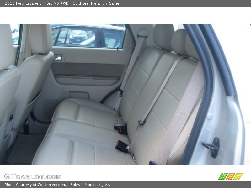 Gold Leaf Metallic / Camel 2010 Ford Escape Limited V6 4WD