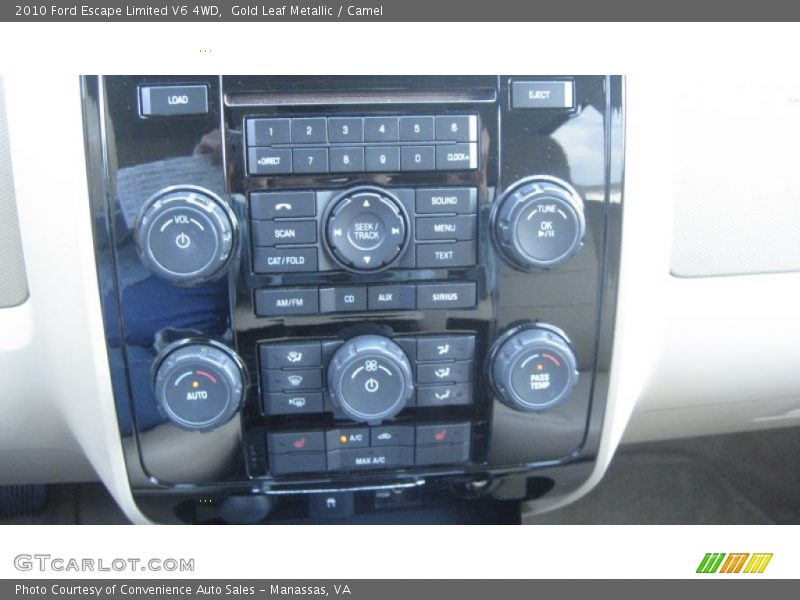 Gold Leaf Metallic / Camel 2010 Ford Escape Limited V6 4WD