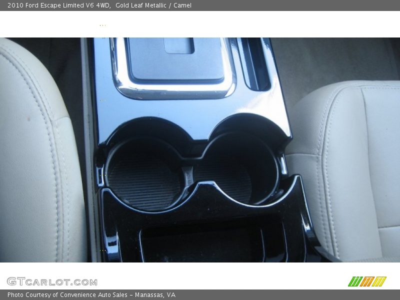 Gold Leaf Metallic / Camel 2010 Ford Escape Limited V6 4WD