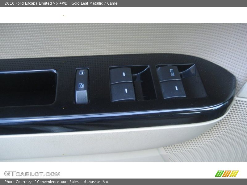 Gold Leaf Metallic / Camel 2010 Ford Escape Limited V6 4WD