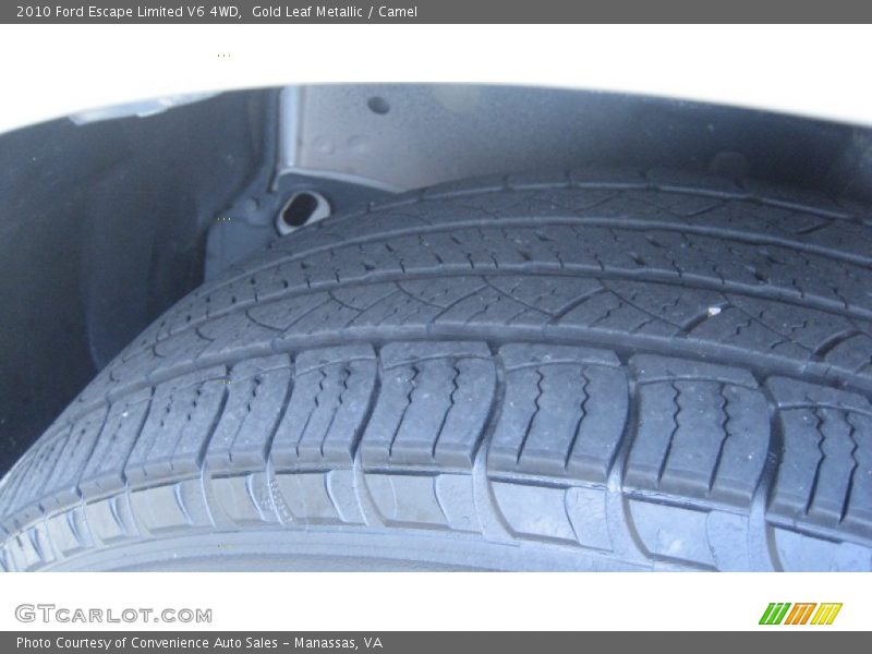 Gold Leaf Metallic / Camel 2010 Ford Escape Limited V6 4WD