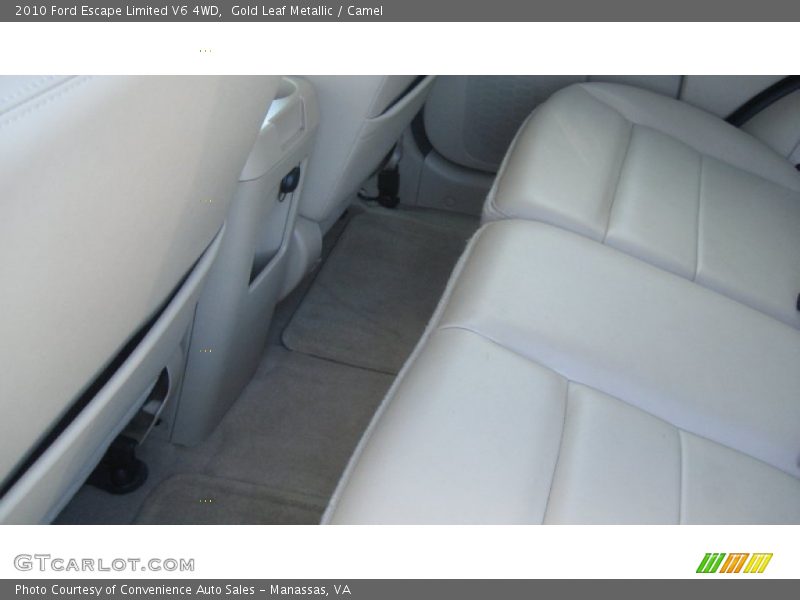 Gold Leaf Metallic / Camel 2010 Ford Escape Limited V6 4WD