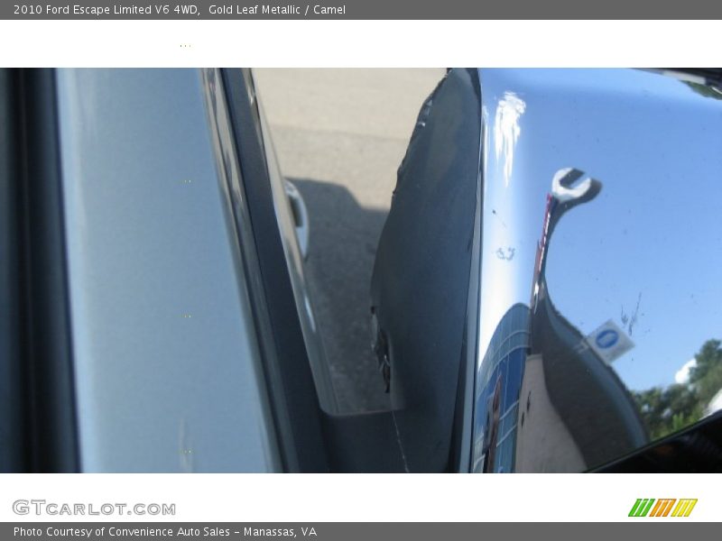 Gold Leaf Metallic / Camel 2010 Ford Escape Limited V6 4WD