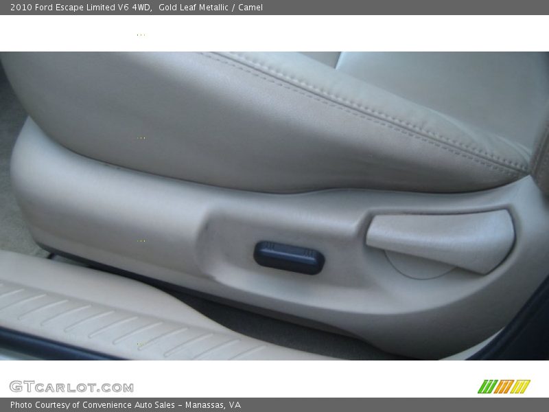 Gold Leaf Metallic / Camel 2010 Ford Escape Limited V6 4WD