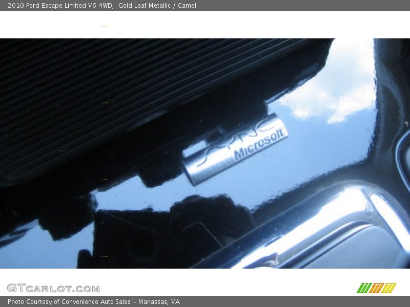 Gold Leaf Metallic / Camel 2010 Ford Escape Limited V6 4WD