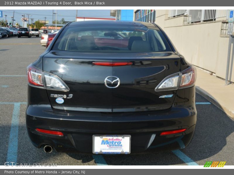 Black Mica / Black 2012 Mazda MAZDA3 i Touring 4 Door