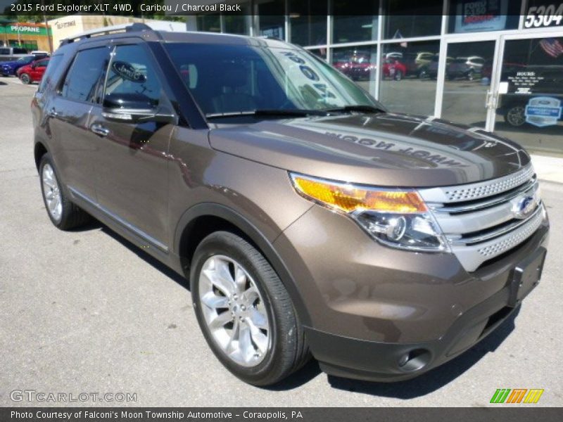 Caribou / Charcoal Black 2015 Ford Explorer XLT 4WD