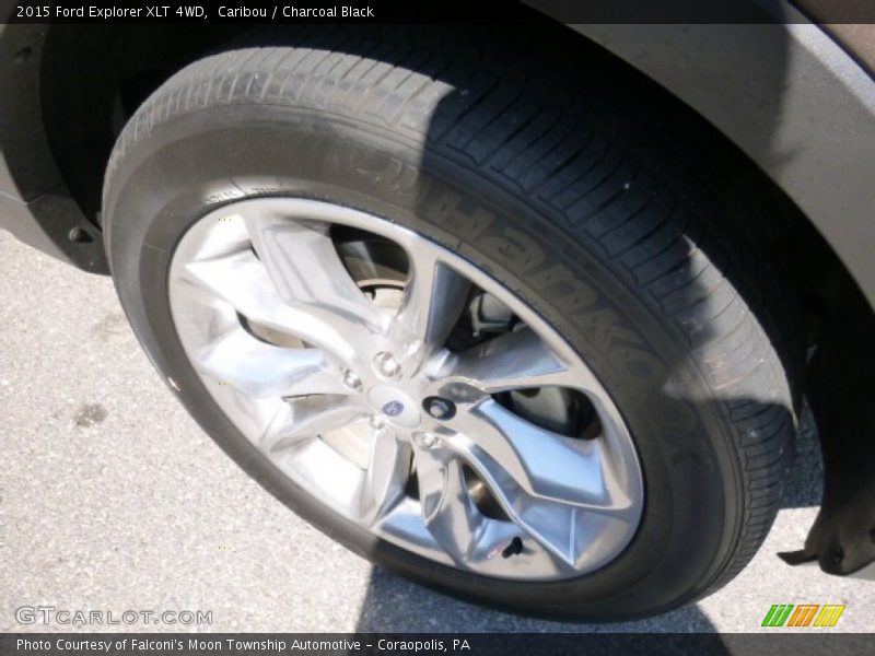Caribou / Charcoal Black 2015 Ford Explorer XLT 4WD