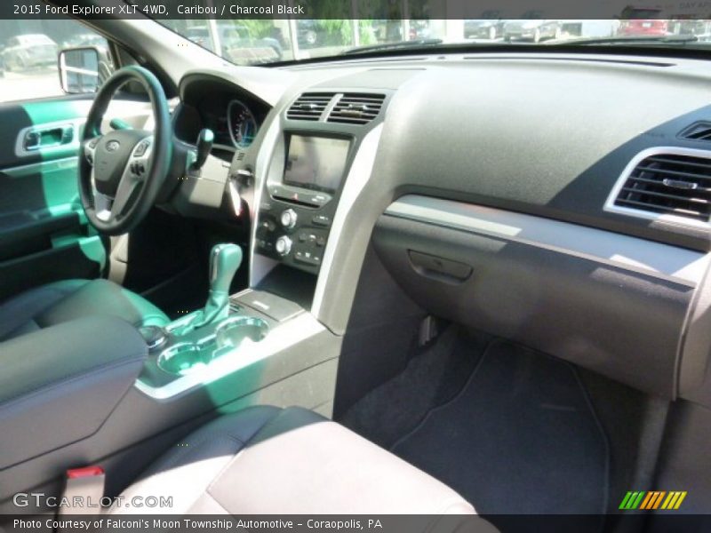 Caribou / Charcoal Black 2015 Ford Explorer XLT 4WD