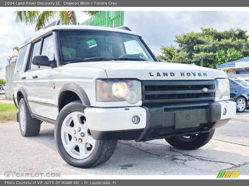 Chawton White / Tundra Grey 2004 Land Rover Discovery SE