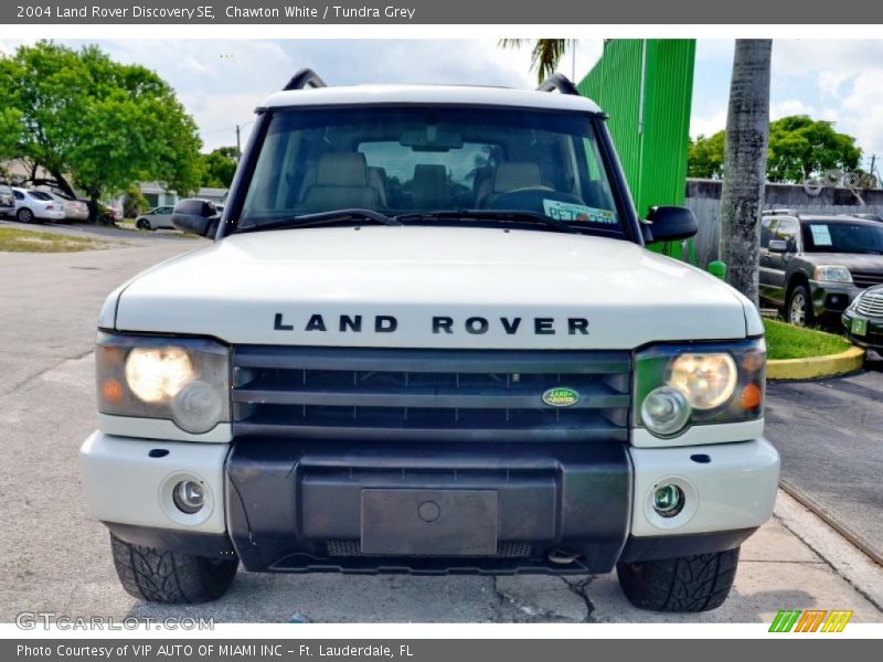 Chawton White / Tundra Grey 2004 Land Rover Discovery SE