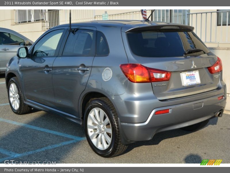 Cool Silver Metallic / Black 2011 Mitsubishi Outlander Sport SE 4WD