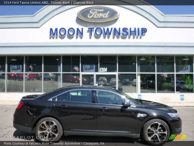 Tuxedo Black / Charcoal Black 2014 Ford Taurus Limited AWD