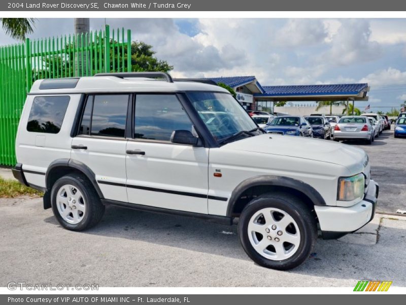 Chawton White / Tundra Grey 2004 Land Rover Discovery SE