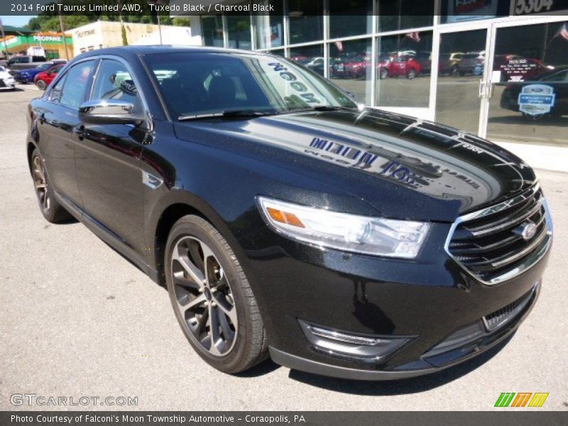 Tuxedo Black / Charcoal Black 2014 Ford Taurus Limited AWD