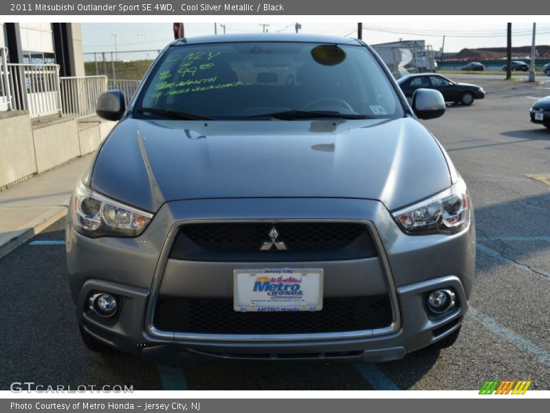 Cool Silver Metallic / Black 2011 Mitsubishi Outlander Sport SE 4WD