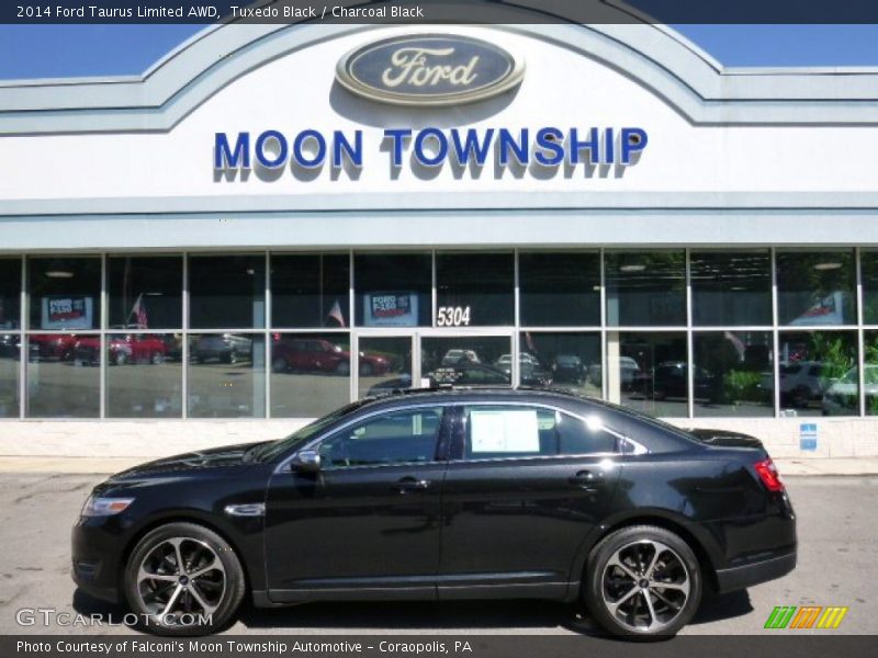 Tuxedo Black / Charcoal Black 2014 Ford Taurus Limited AWD