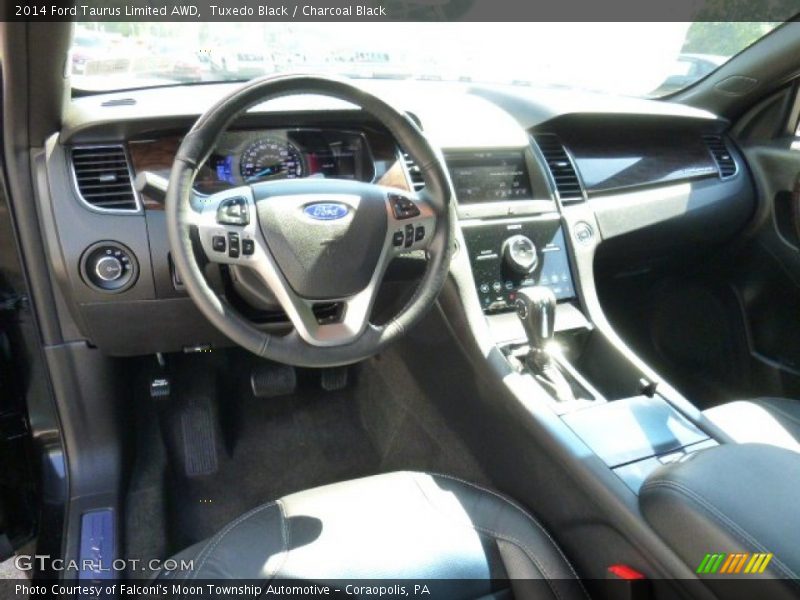 Tuxedo Black / Charcoal Black 2014 Ford Taurus Limited AWD