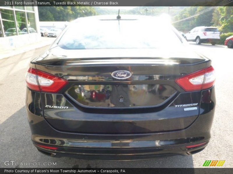Tuxedo Black Metallic / Charcoal Black 2013 Ford Fusion Titanium