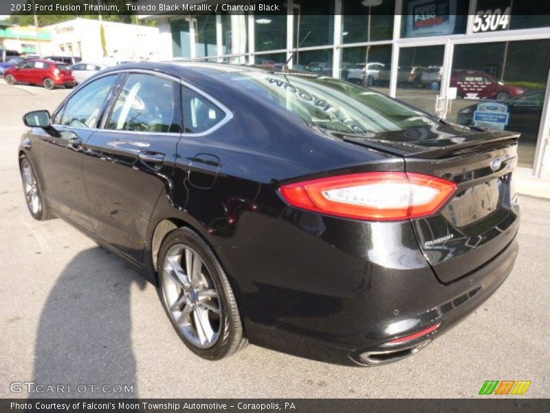 Tuxedo Black Metallic / Charcoal Black 2013 Ford Fusion Titanium