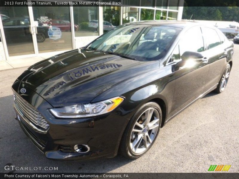 Tuxedo Black Metallic / Charcoal Black 2013 Ford Fusion Titanium