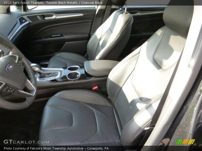 Tuxedo Black Metallic / Charcoal Black 2013 Ford Fusion Titanium