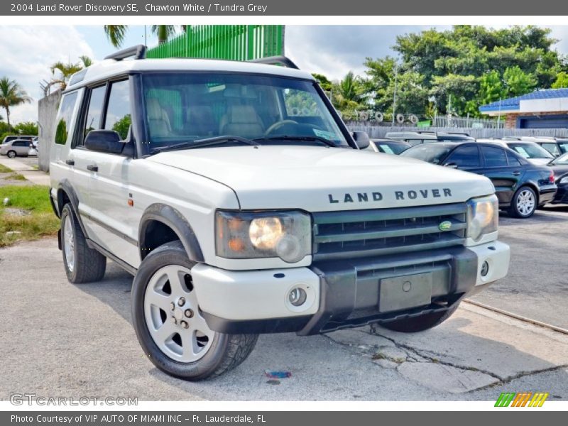 Chawton White / Tundra Grey 2004 Land Rover Discovery SE