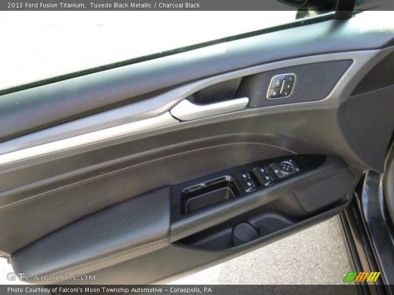 Tuxedo Black Metallic / Charcoal Black 2013 Ford Fusion Titanium