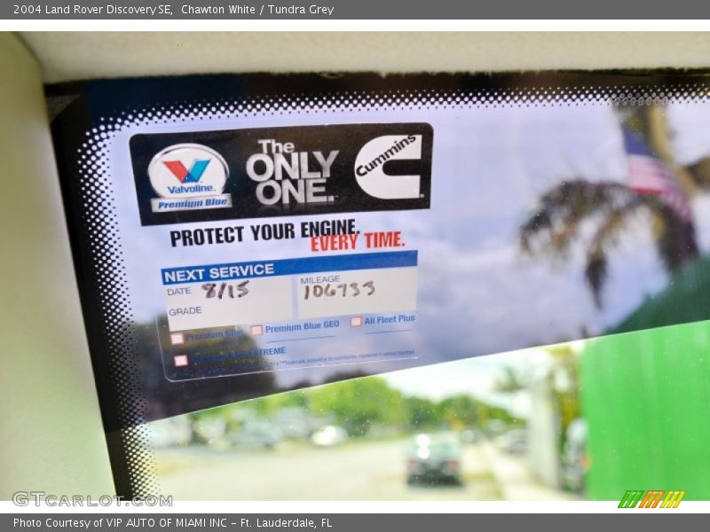 Chawton White / Tundra Grey 2004 Land Rover Discovery SE