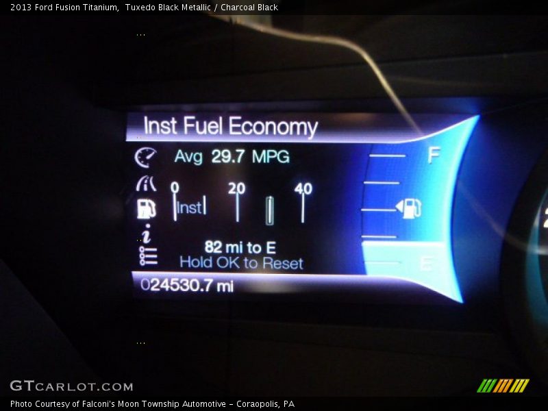 Tuxedo Black Metallic / Charcoal Black 2013 Ford Fusion Titanium