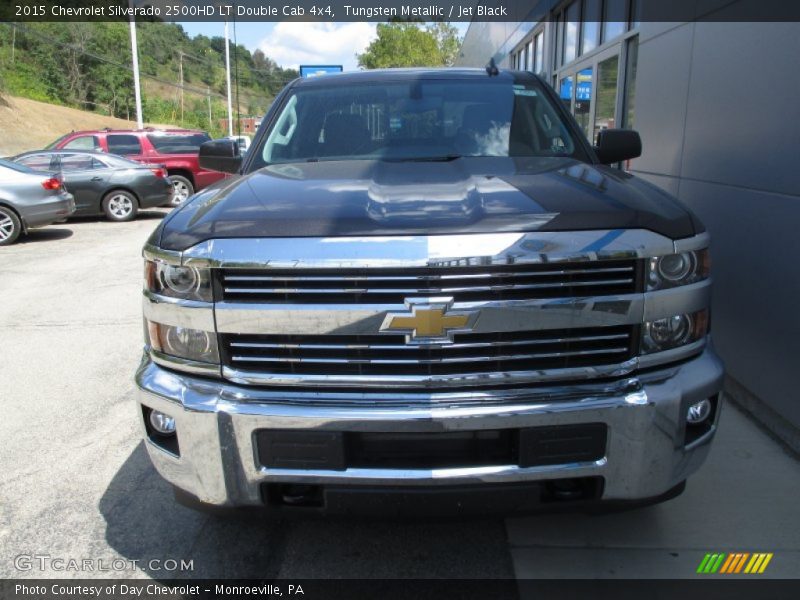 Tungsten Metallic / Jet Black 2015 Chevrolet Silverado 2500HD LT Double Cab 4x4