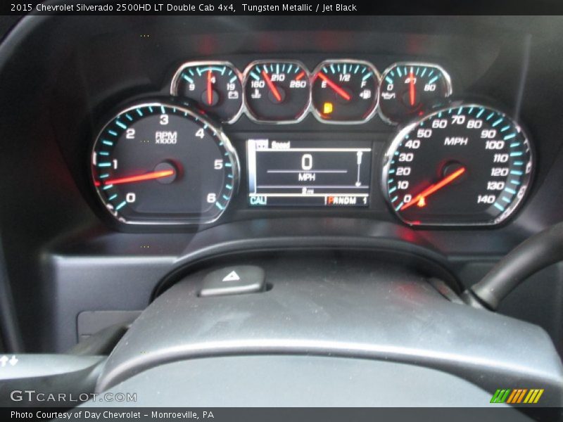Tungsten Metallic / Jet Black 2015 Chevrolet Silverado 2500HD LT Double Cab 4x4