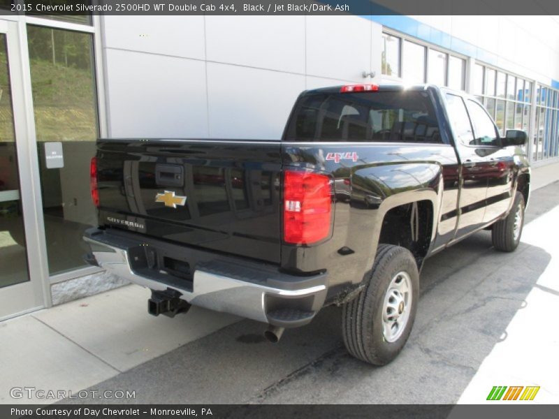 Black / Jet Black/Dark Ash 2015 Chevrolet Silverado 2500HD WT Double Cab 4x4
