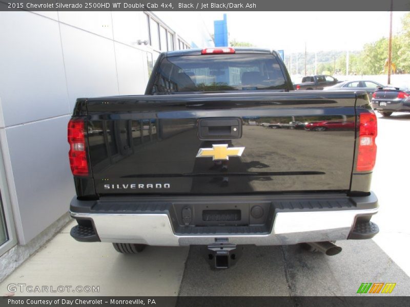 Black / Jet Black/Dark Ash 2015 Chevrolet Silverado 2500HD WT Double Cab 4x4