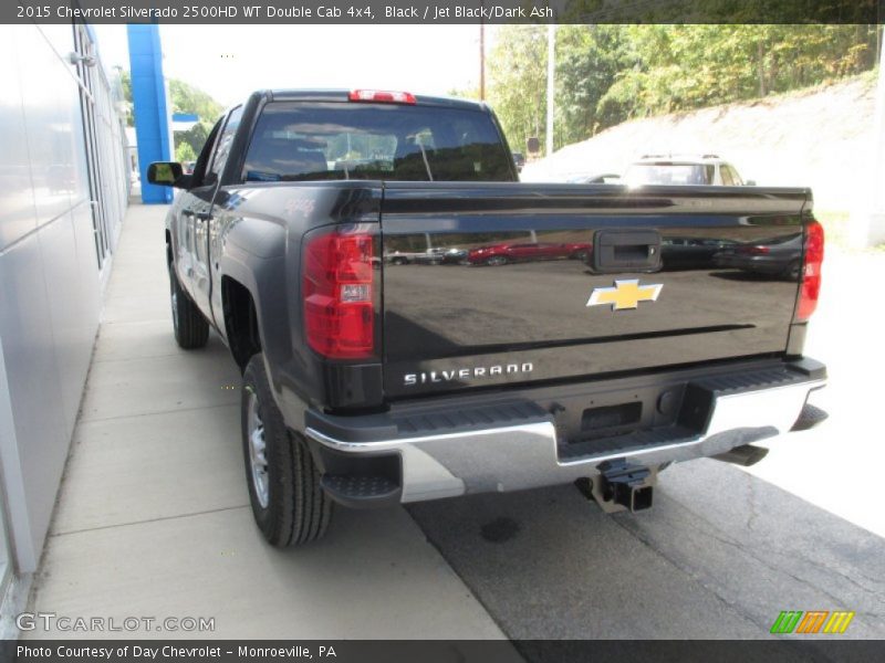 Black / Jet Black/Dark Ash 2015 Chevrolet Silverado 2500HD WT Double Cab 4x4