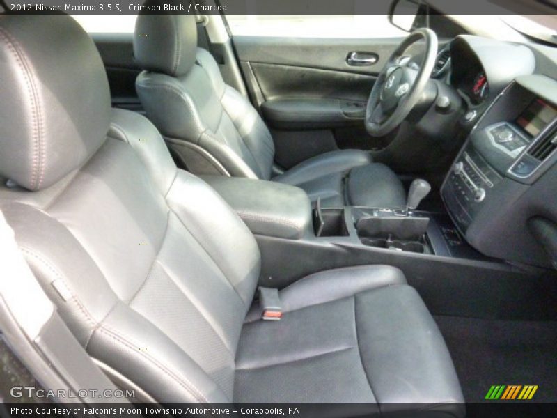Crimson Black / Charcoal 2012 Nissan Maxima 3.5 S