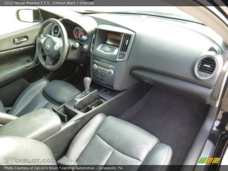 Crimson Black / Charcoal 2012 Nissan Maxima 3.5 S