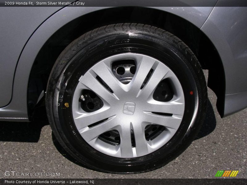 Storm Silver Metallic / Gray 2009 Honda Fit