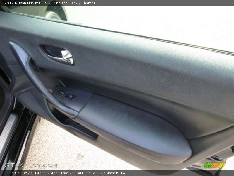 Crimson Black / Charcoal 2012 Nissan Maxima 3.5 S