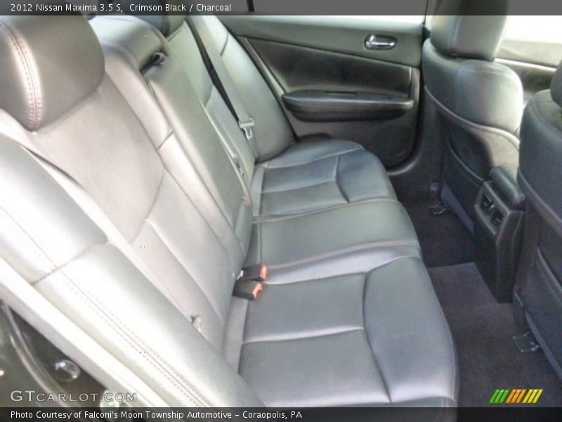 Crimson Black / Charcoal 2012 Nissan Maxima 3.5 S