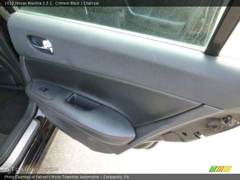 Crimson Black / Charcoal 2012 Nissan Maxima 3.5 S
