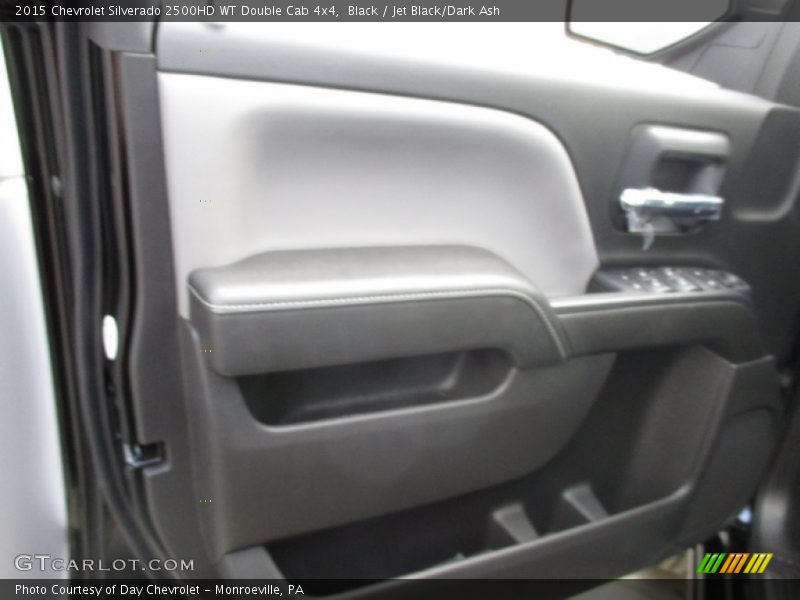 Black / Jet Black/Dark Ash 2015 Chevrolet Silverado 2500HD WT Double Cab 4x4