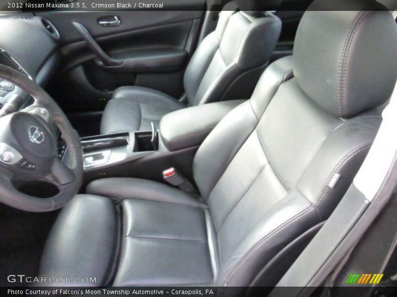 Crimson Black / Charcoal 2012 Nissan Maxima 3.5 S
